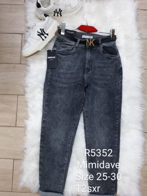 Jeansy damskie R5352 1 kolor 25-30 1