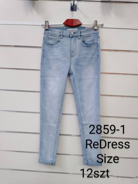 Jeansy damskie 2859-1 1 kolor XS-XL