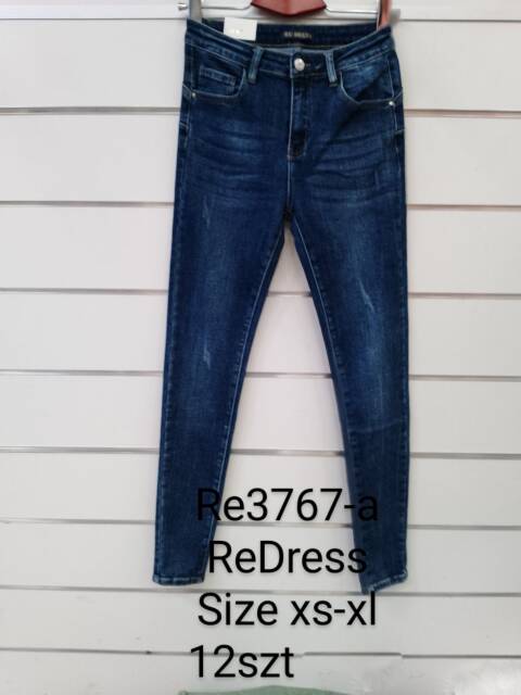 Jeansy damskie RE3767-A 1 kolor XS-XL