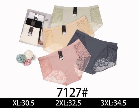 Majtki damskie 7127 Mix kolor XL-3XL 1