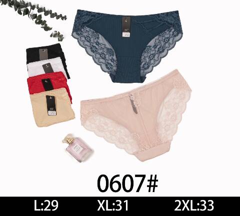 Majtki damskie 0607 Mix kolor L-2XL