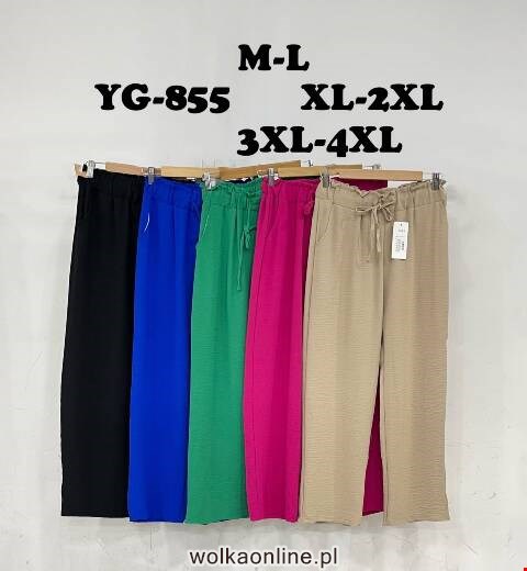 Spodnie damskie YG-855 Mix kolor M-4XL