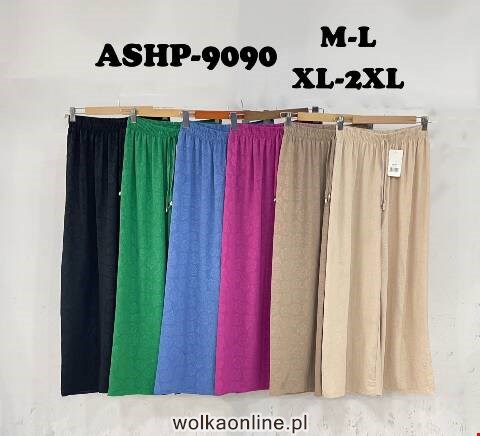 Spodnie damskie ASHP-9090 Mix kolor M-2XL