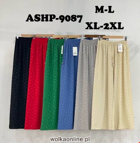 Spodnie damskie ASHP-9087 Mix kolor M-2XL