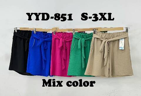 Szorty damskie YYD-851 Mix kolor S-3XL 1