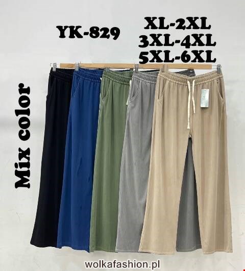 Spodnie damskie YK-829 Mix kolor XL-6XL 1