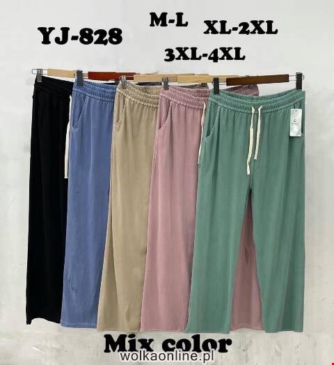 Spodnie damskie YJ-828 Mix kolor M-4XL