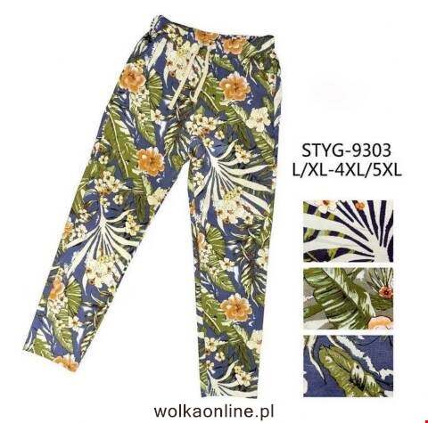 Spodnie damskie STYG-9303 Mix kolor L-5XL