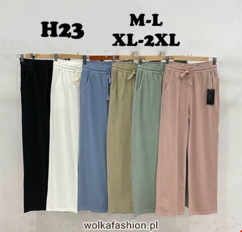 Spodnie damskie H23 Mix kolor M-2XL