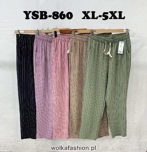 Spodnie damskie YSB-860 Mix kolor XL-5XL 1