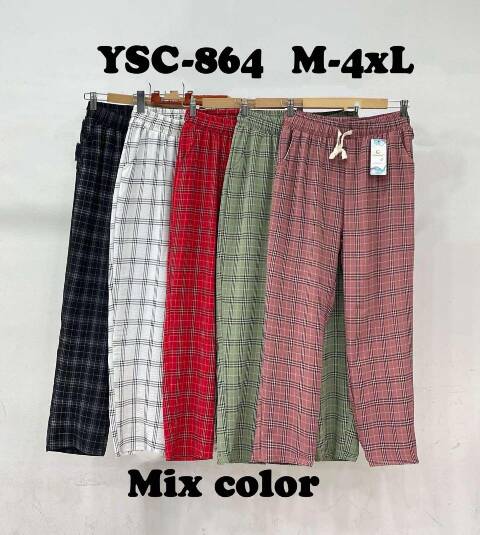 Spodnie damskie YSC-864 Mix kolor M-4XL 1