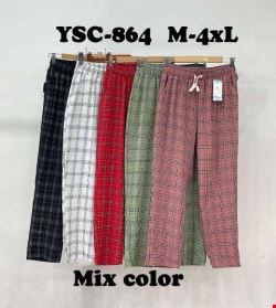 Spodnie damskie YSC-864 Mix kolor M-4XL