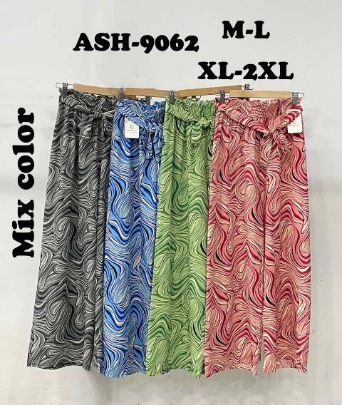 Spodnie damskie ASH-9062 Mix kolor M-2XL