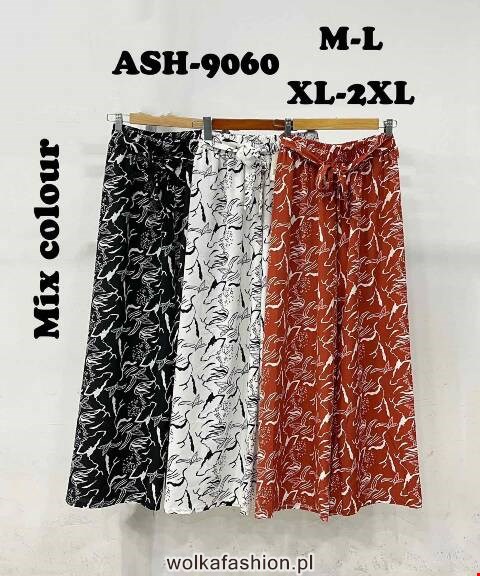Spodnie damskie ASH-9060 Mix kolor M-2XL