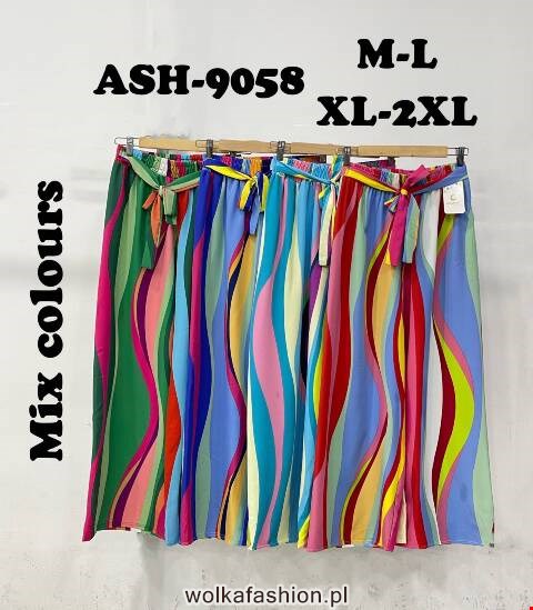 Spodnie damskie ASH-9058 Mix kolor M-2XL