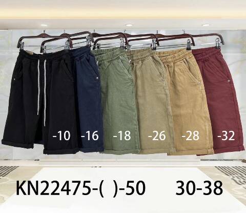 Spodenki męskie KN22475 1 kolor 30-38 1