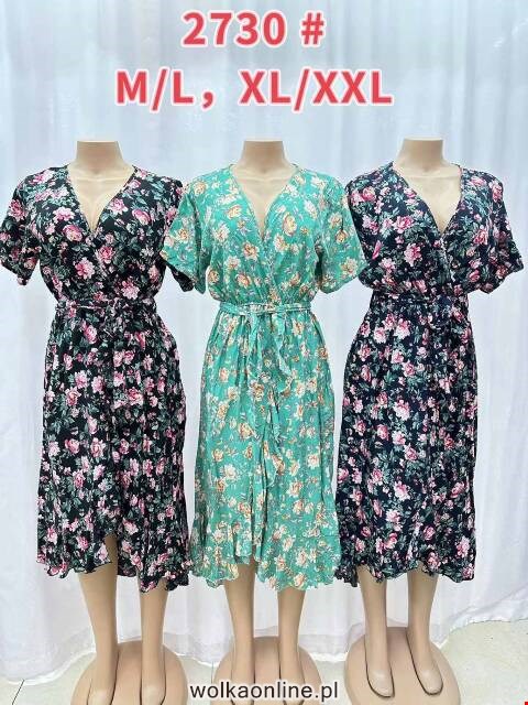 Sukienka damskie 2730 Mix kolor M-2XL