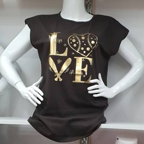 Bluzka damskie 3314 1 kolor M-XL