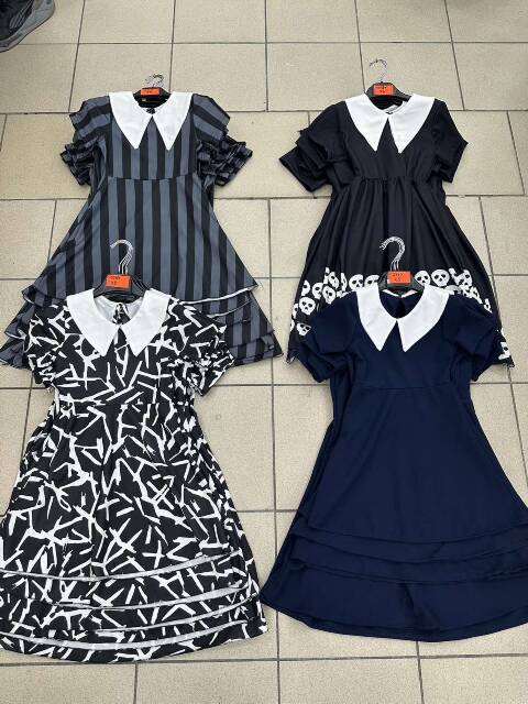 Sukienki dziewczęce 3439 1 kolor 4-14 1