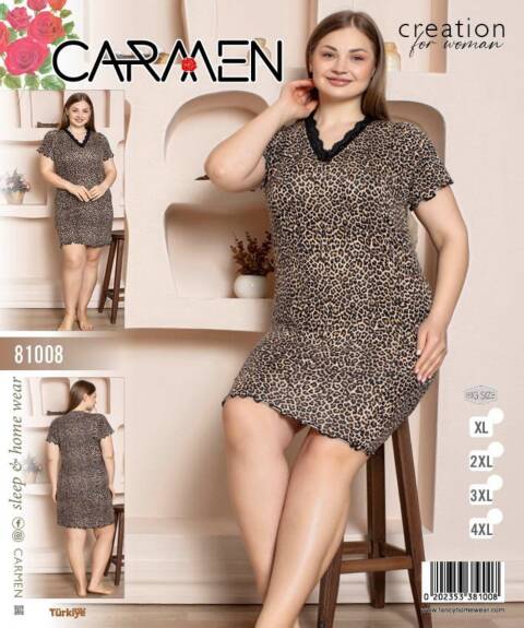 Koszula nocna damskie 81008 1 kolor XL-4XL (Towar Tureckie) 1