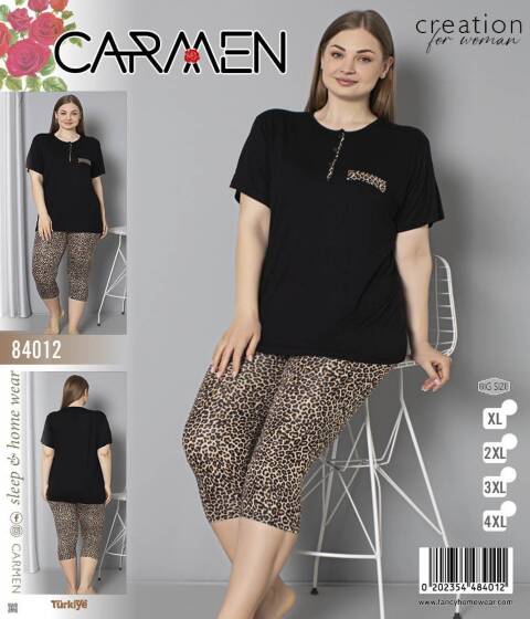 Piżama damskie 84012 1 kolor XL-4XL (Towar Tureckie)