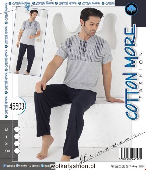 Piżama  męskie 45503 1 kolor M-2XL (Towar Tureckie)