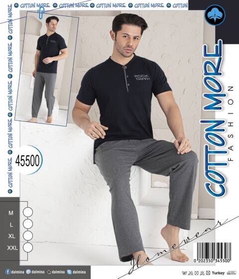 Piżama  męskie 45500 1 kolor M-2XL (Towar Tureckie) 1
