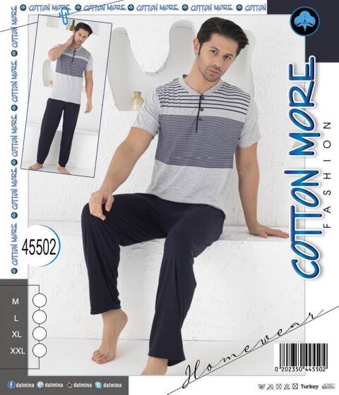 Piżama  męskie 45502 1 kolor M-2XL (Towar Tureckie) 1