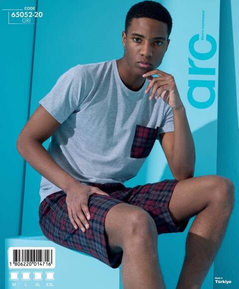 Piżama  męskie 65052-20 1 kolor M-2XL (Towar Tureckie)