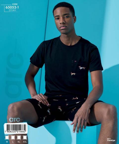 Piżama  męskie 65052-1 1 kolor M-2XL (Towar Tureckie) 1