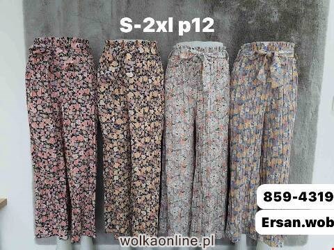 Spodnie damskie 869-4319 Mix kolor S-2XL