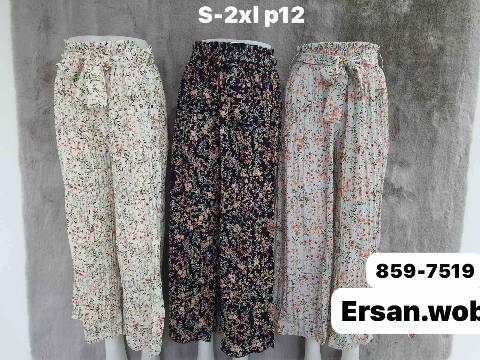 Spodnie damskie 869-7519 Mix kolor S-2XL 1