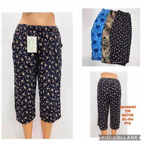 Rybaczki damskie A6736 Mix kolor XL-5XL 1