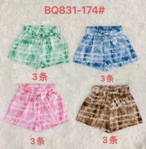 Szorty damskie BQ831-174 Mix kolor M-2XL