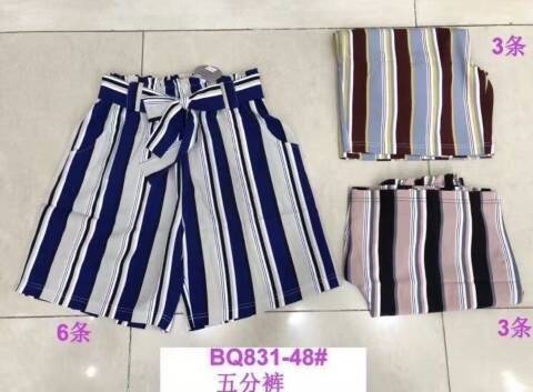 Szorty damskie BQ831-48 Mix kolor S-3XL