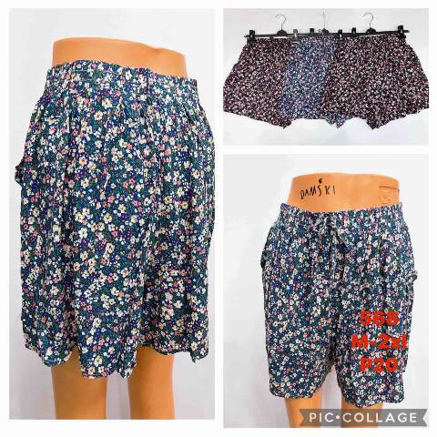 Szorty damskie 568 Mix kolor M-2XL