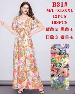 Sukienka  damskie B31 Mix kolor M-2XL