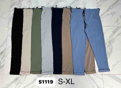 Spodnie damskie S1119 Mix kolor S-XL 1