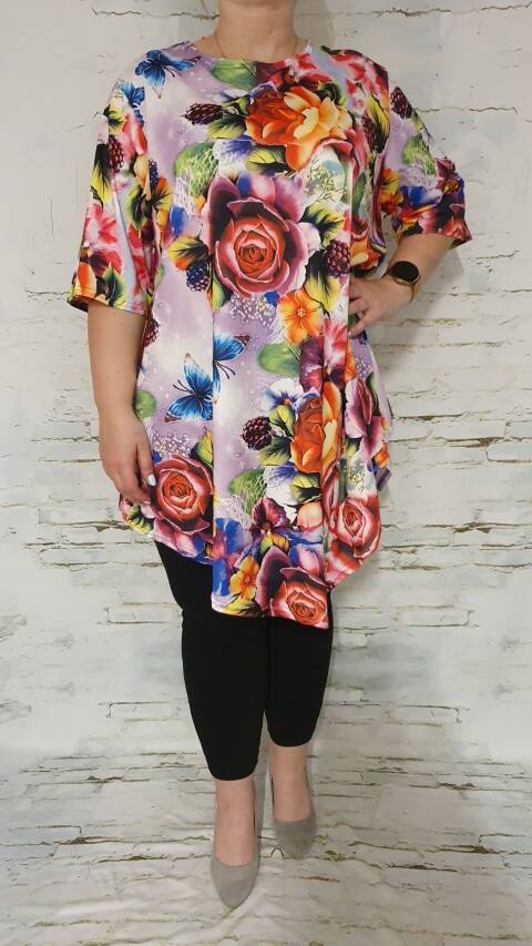 Tunika damskie 7865 Mix kolor Standard (Towar Polskie) 1