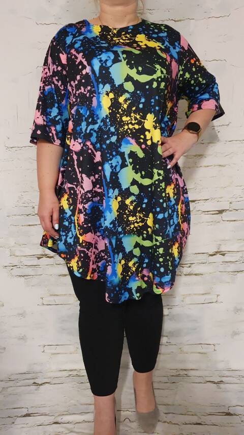 Tunika damskie 7867 Mix kolor Standard (Towar Polskie) 1