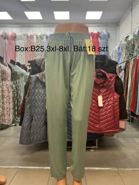 Spodnie damskie 8053 Mix kolor 3XL-8XL