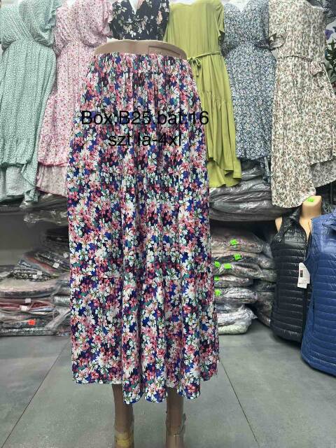 Spódnica damskie 8064 Mix kolor XL-4XL 1