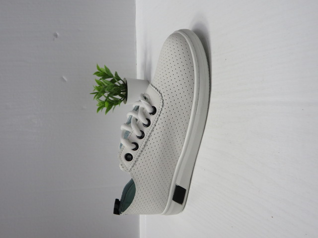 Trampki damskie 81198-3 WHITE/BLACK 36-41