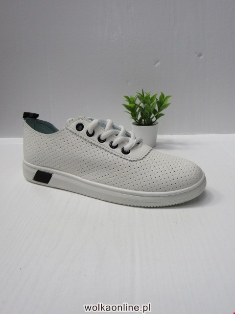 Trampki damskie 81198-3 WHITE/BLACK 36-41