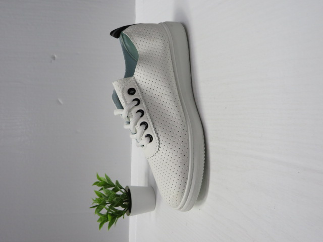 Trampki damskie 81198-3 WHITE/BLACK 36-41 1