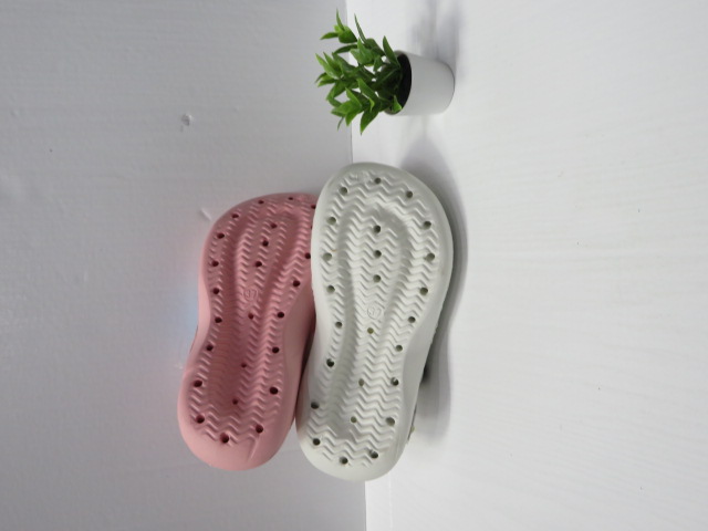 Klapki Damskie W3034 BLACK/WHITE/PINK 36-41 2