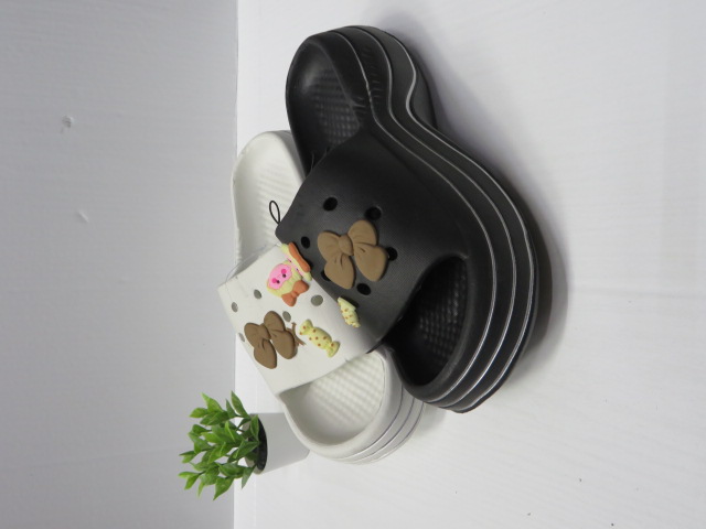 Klapki Damskie W3303 WHITE/BLACK/PINK/GREY 36-40