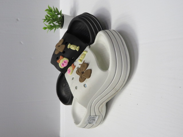 Klapki Damskie W3303 WHITE/BLACK/PINK/GREY 36-40 1