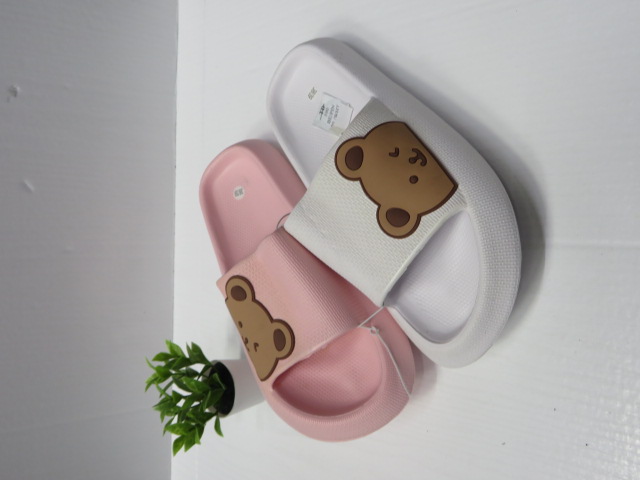 Klapki Damskie 590 BEIGE/PINK/BLACK/WHITE 36-41