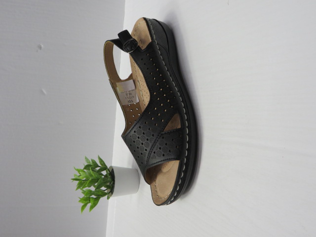 Sandały damskie 6753-1 BLACK 36-41